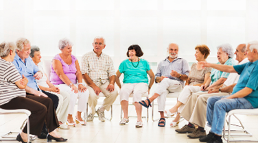 Older Adults in a group 
