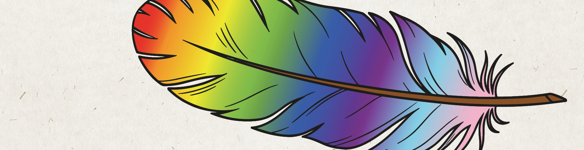 Pride and NIHM feather