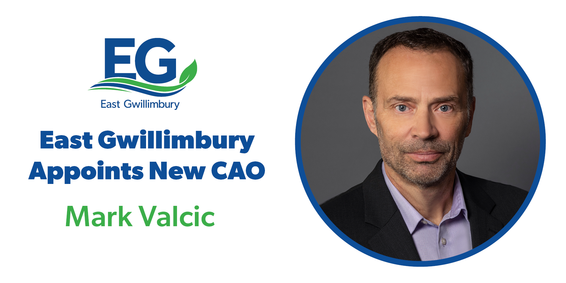EG appoints new Chief Administrative Officer, Mark Valcic 