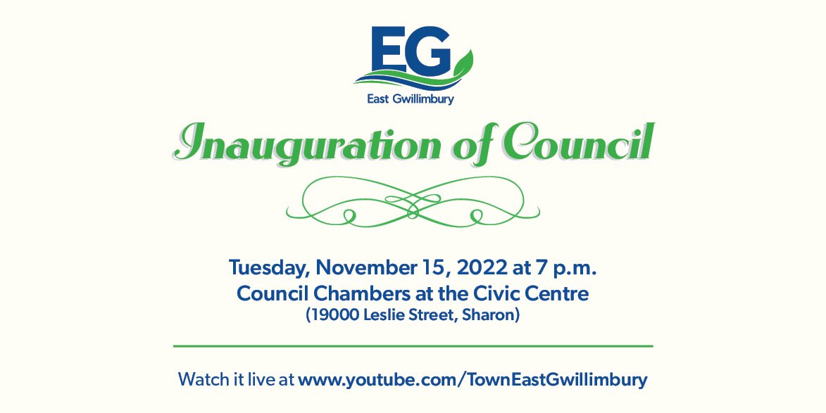Council inauguration invitation 