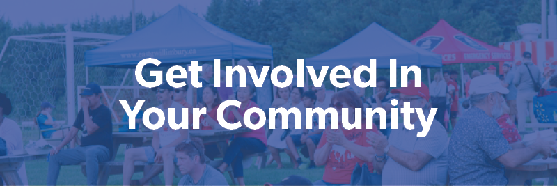 Get involved in your community banner