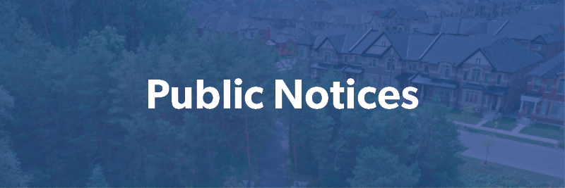 Public Notices header