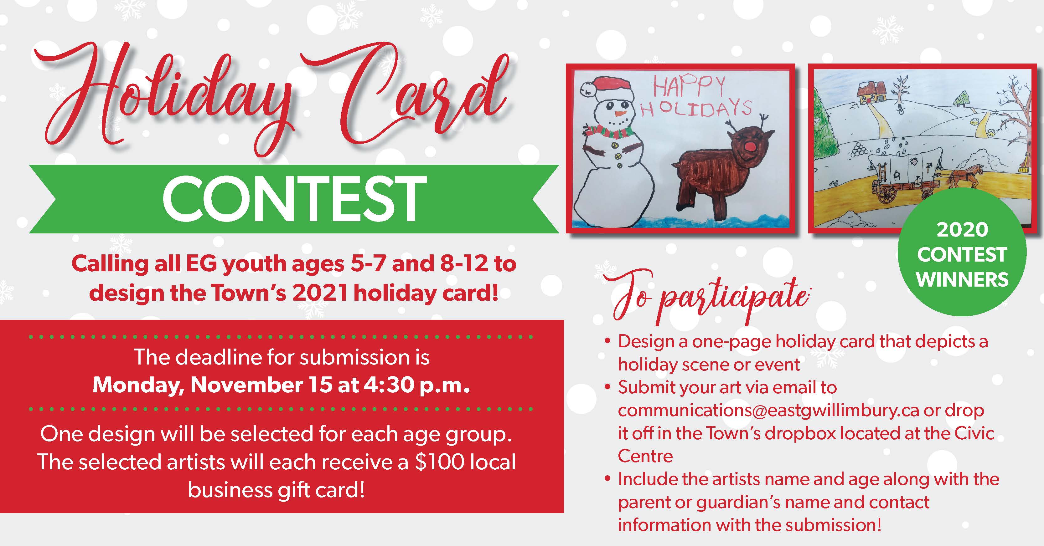 Holiday Card Contest