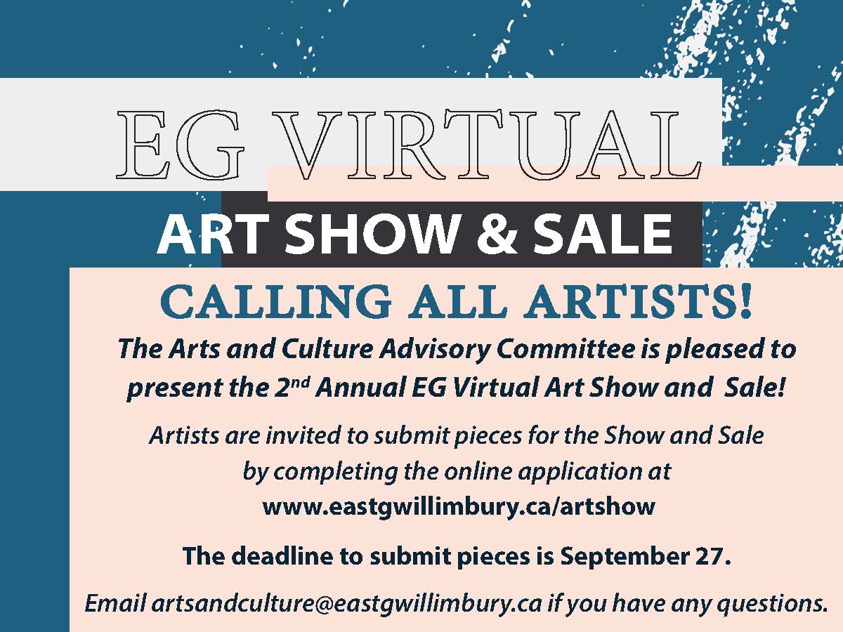 Virtual Art Show ad