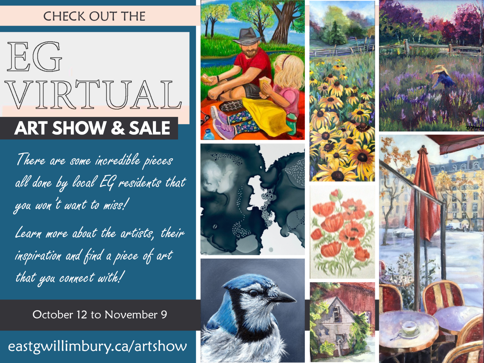 Virtual Art Show - October 12 to November 9