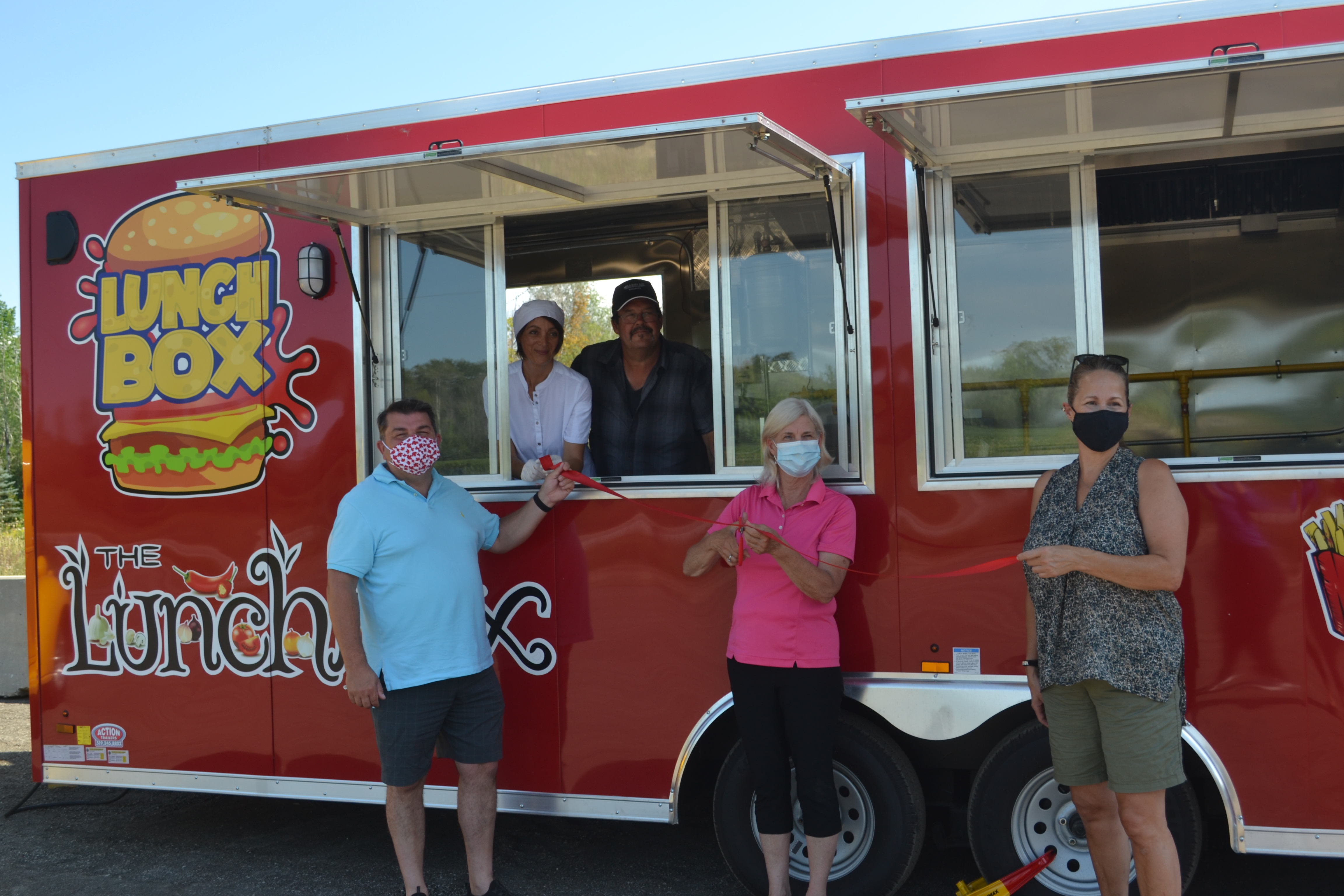 Lunch Box Truck grand opening