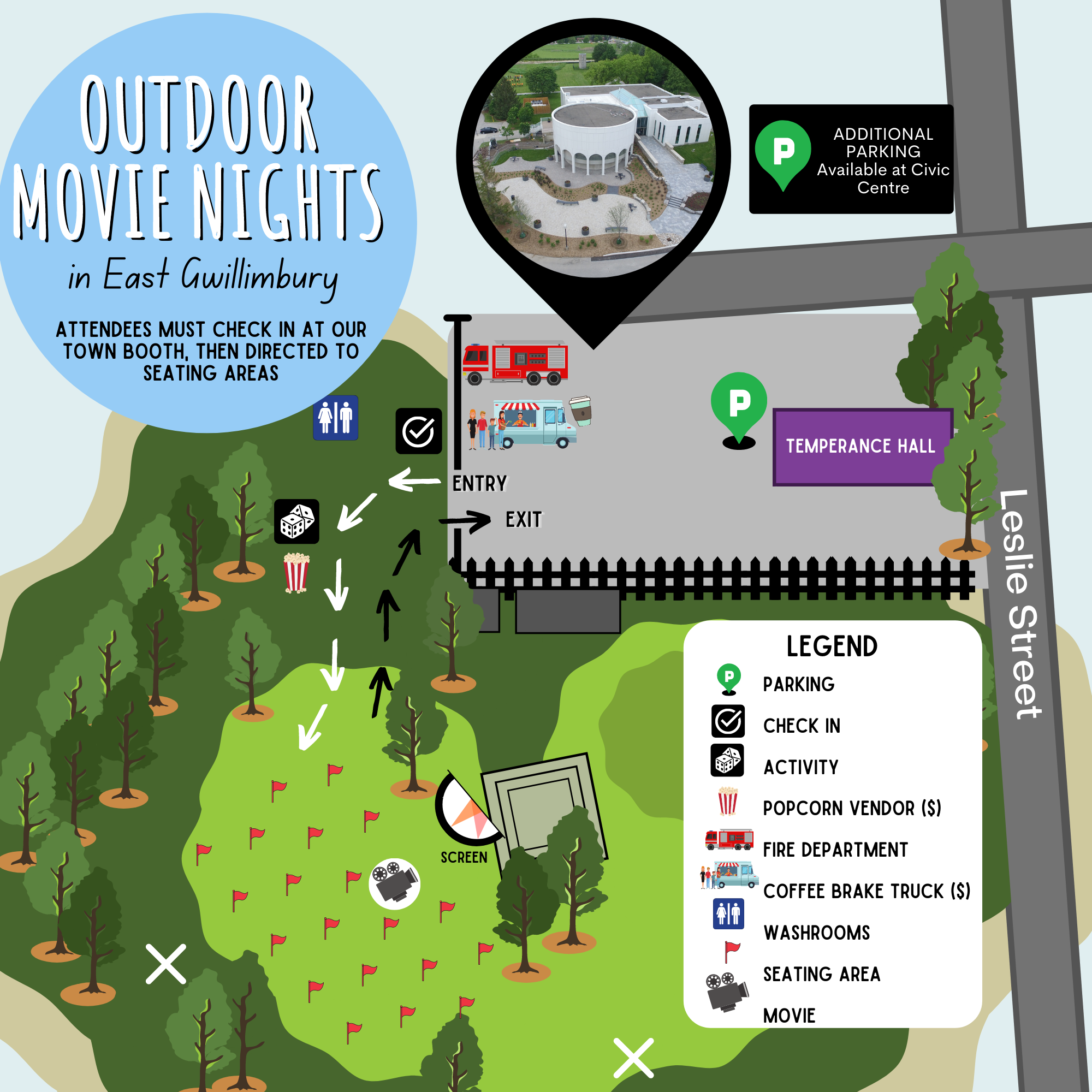 Movie Nights in EG Map