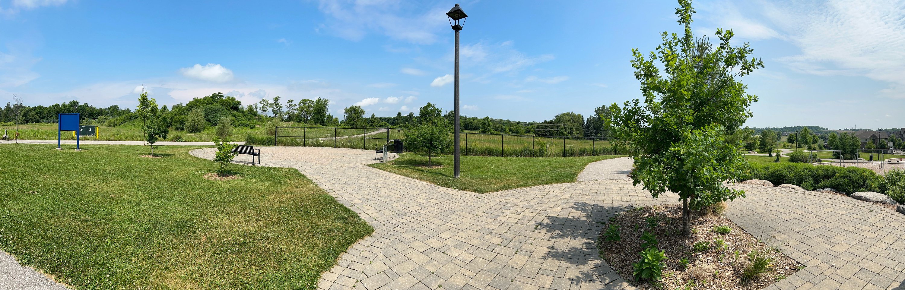 panoramic photo of Carnaby Park