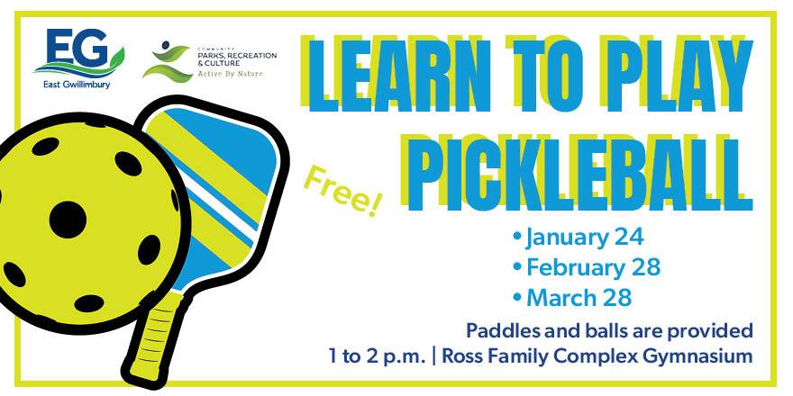 Learn to play Pickleball 2023