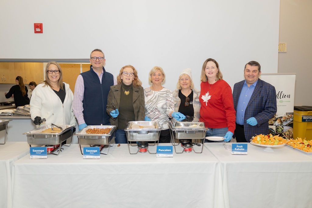 Mayor and Council at Pancake Breakfast