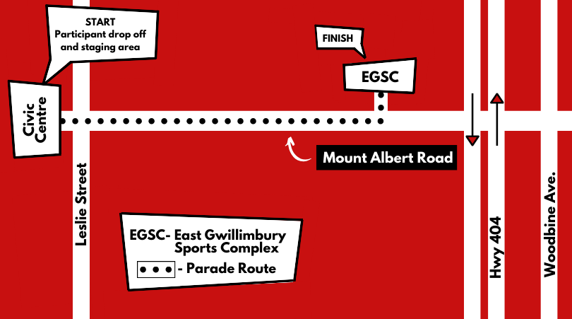 Santa Claus Parade Route 2023