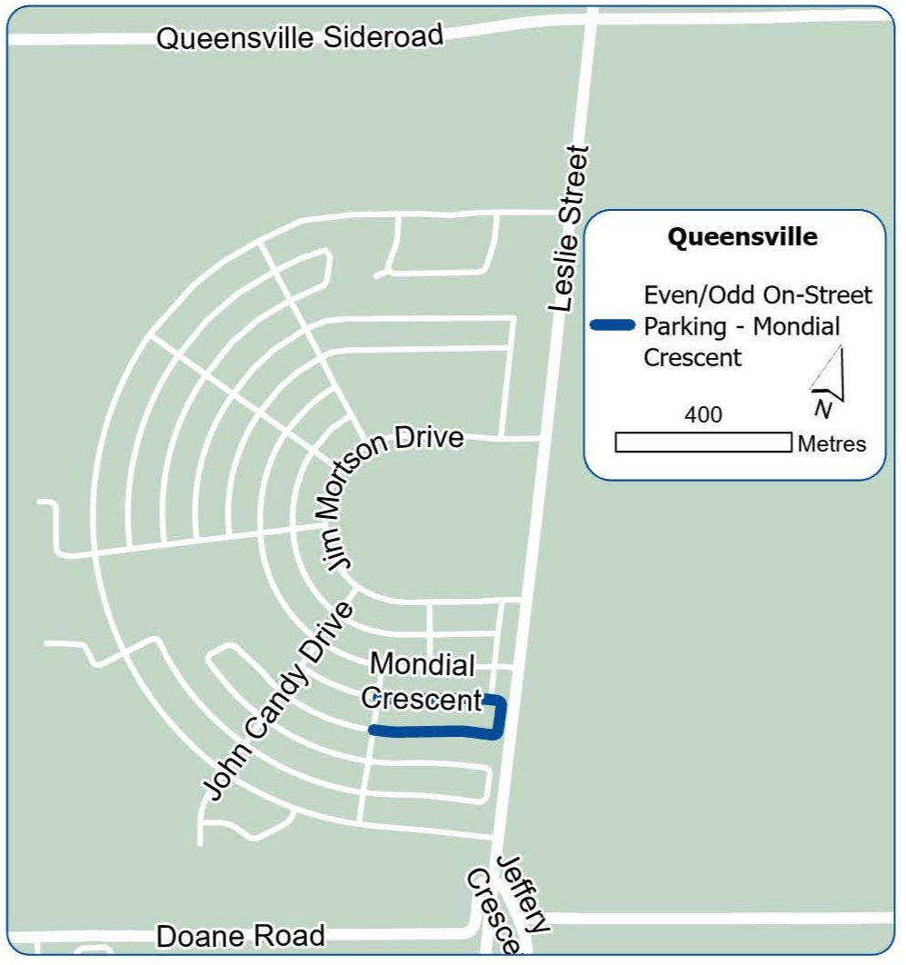 Queensville Map