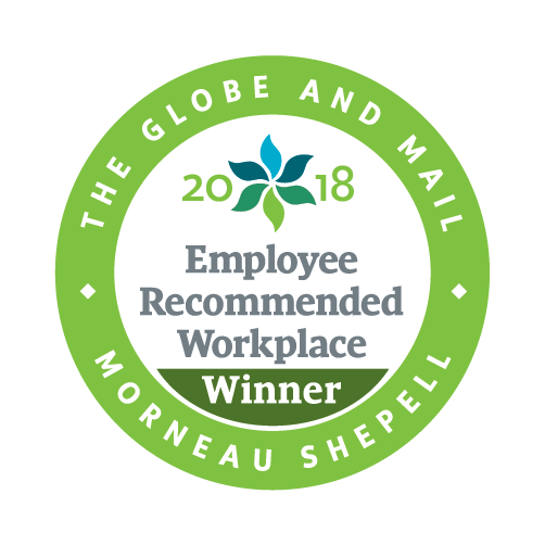 Employee Recommended Workplace Winner Badge 2018