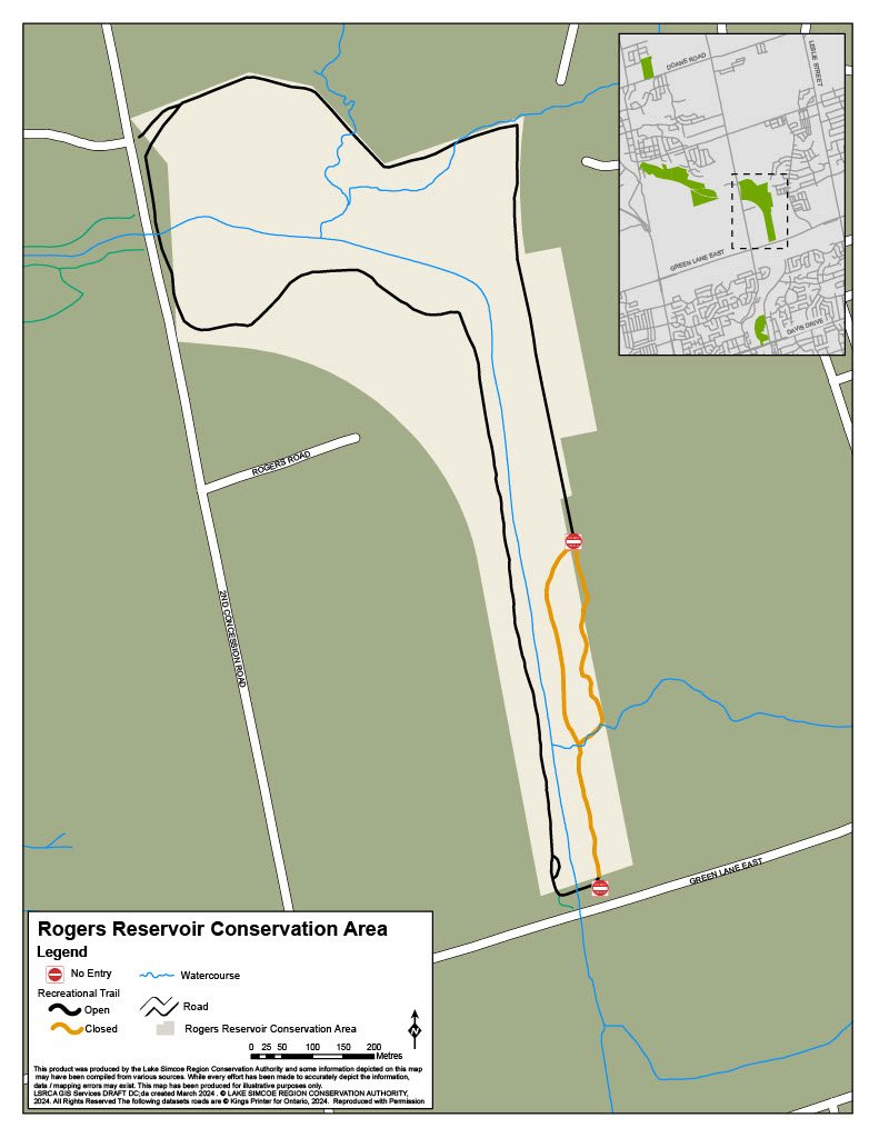 Rogers Trail Map