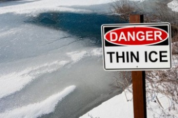 Thin Ice Sign