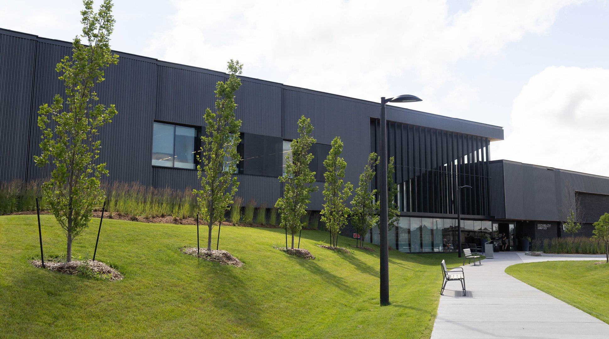 Outdoor photo of the East Gwillimbury Sports Complex