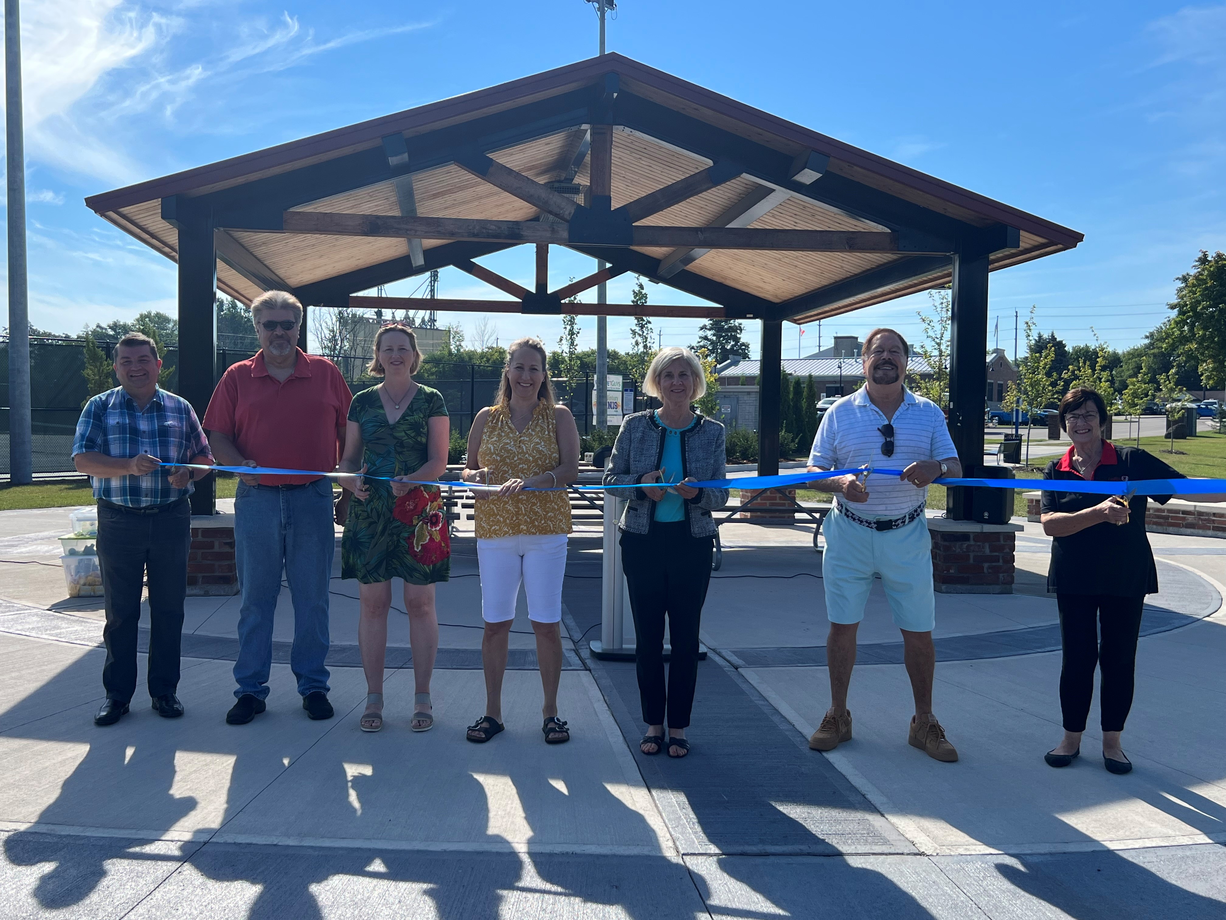 East Gwillimbury Mayor and Council at Queensville Park Official Opening 