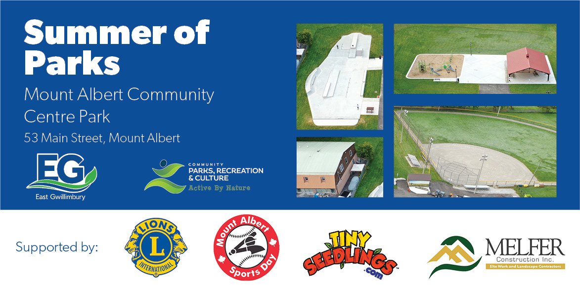 Mount Albert Community Centre Park invite