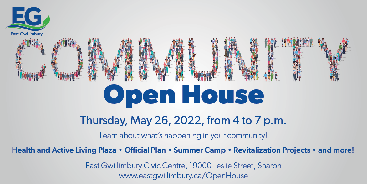 Community Open House invite
