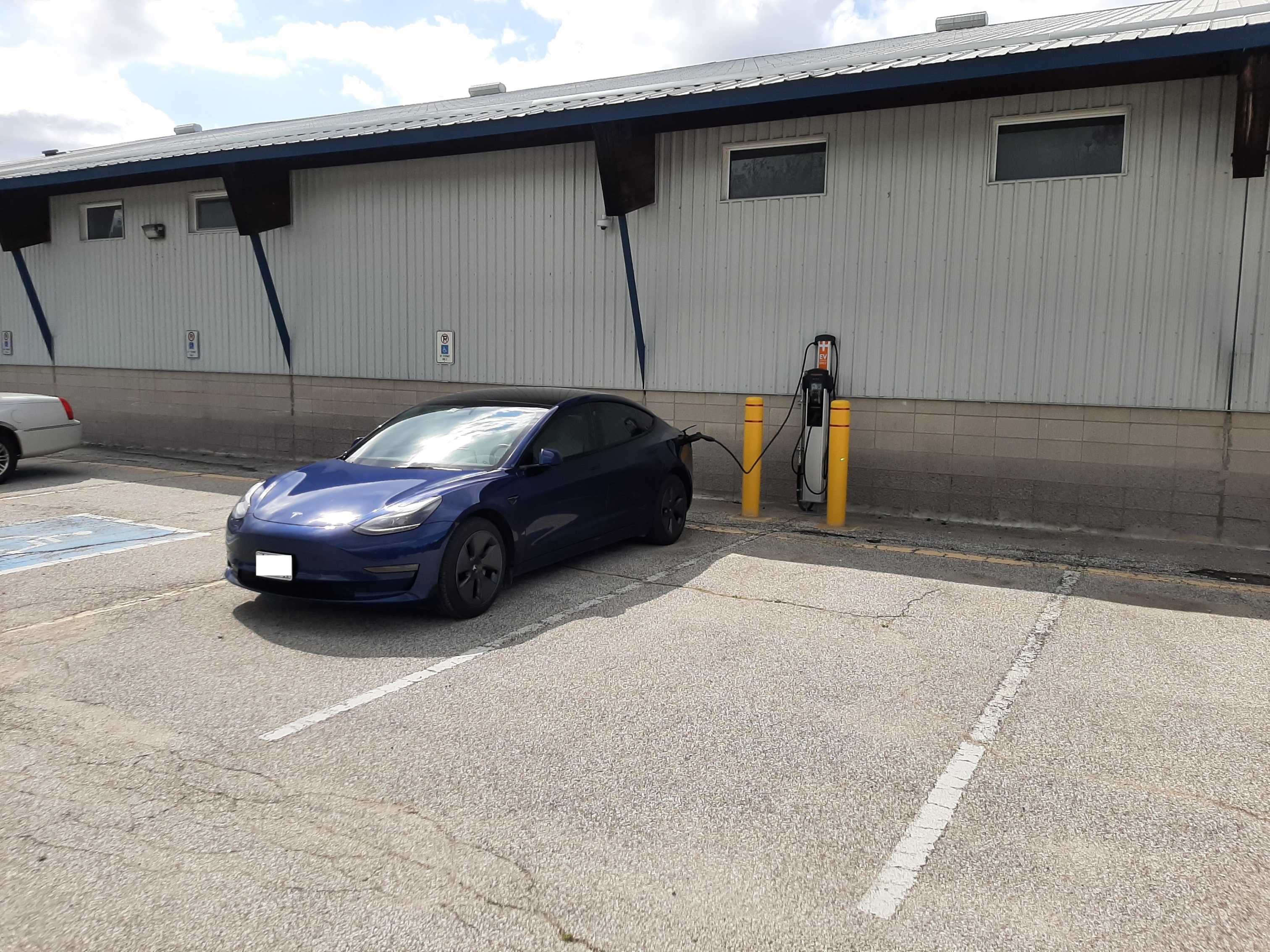 Electric Charging Station at the EG Sports Complex