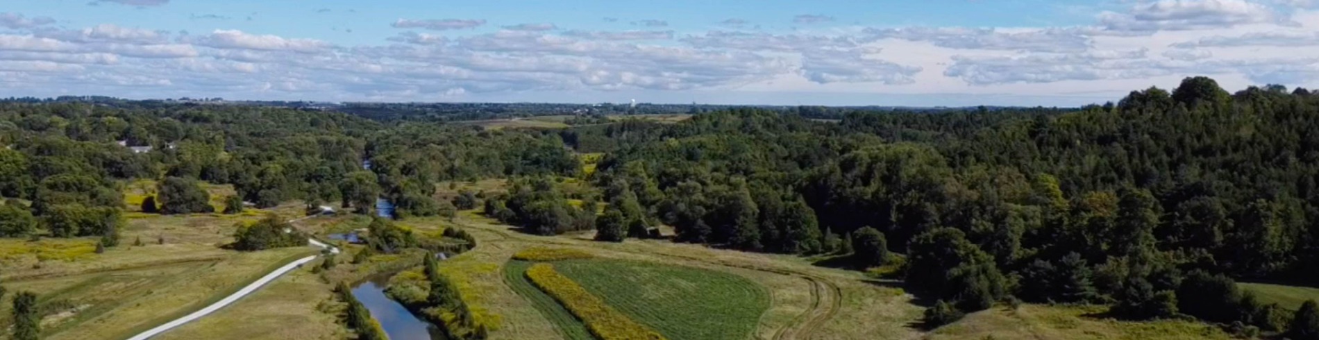 Drone image of Nokiidaa Trail 