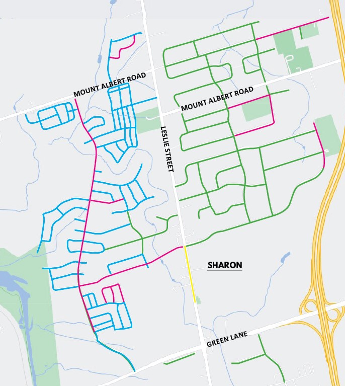 Map of Sharon