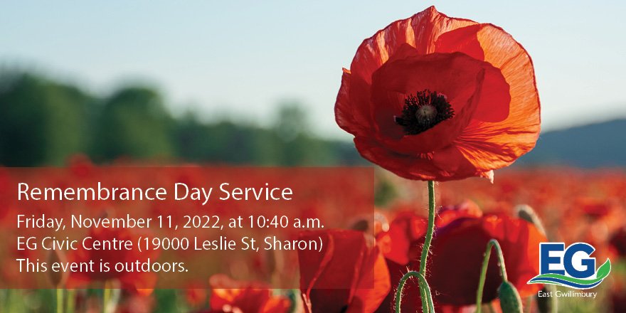 Remembrance Day Invite